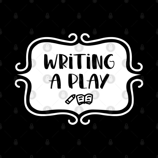 Writing a Play - Vintage Typography by TypoSomething