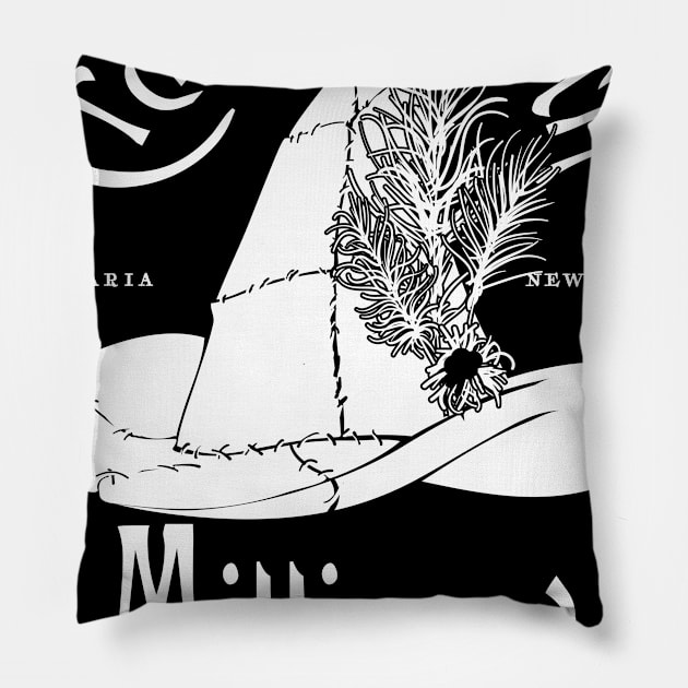 Cravensworth Millinery Pillow by DesignCat