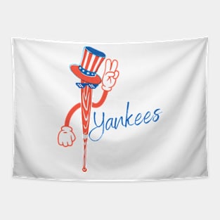 funny yankees Tapestry