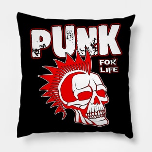 Punk fro life Pillow