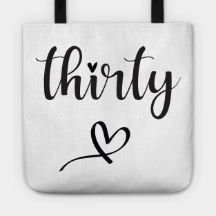 Thirty AF  Funny Gift  Gift for Mom ,Gift for Dad, birthday Gift Tote