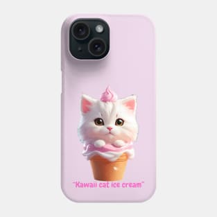 Purr-fectly Adorable Cat-tastic Ice Cream Phone Case