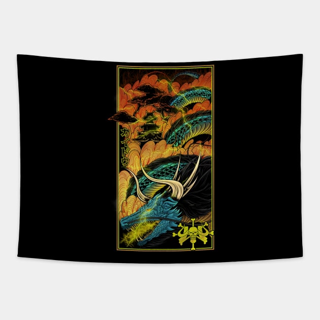 KAIDO THE BEAST Tapestry by Wagum Std