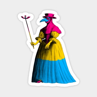 Pan lady Plague Doctor Magnet