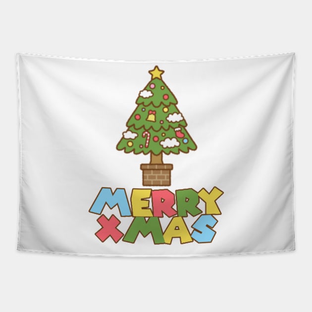 Merry xmas Tapestry by Kdesign