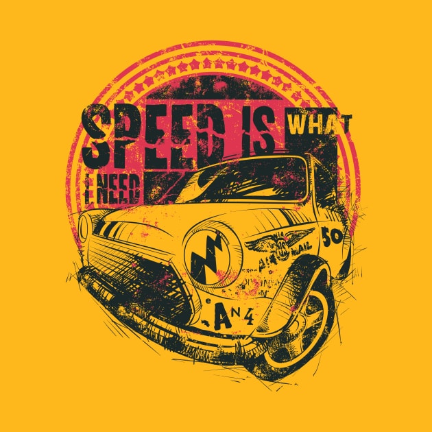 Retro Speed Art by xxxbomb