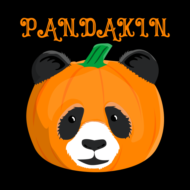 Cute Pandakin Halloween Motives by Shirtglueck