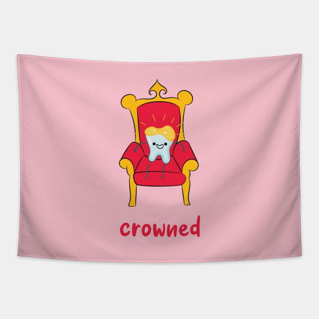 Tooth Crowned Tapestry by bigkawaiihouse