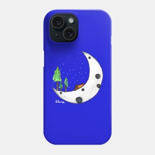 Camping by Moonlight Phone Case