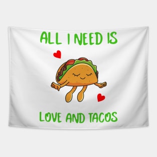 CUTE Taco Night Tapestry