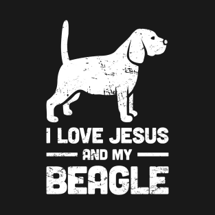 Beagle - Funny Jesus Christian Dog T-Shirt