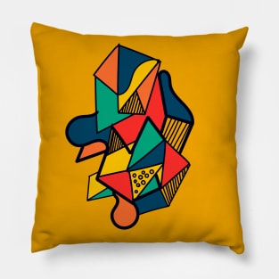 Abstract art Modern geometric art Pillow