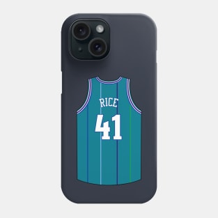 Glen Rice Charlotte Jersey Qiangy Phone Case