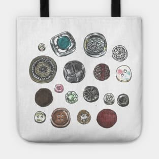 Button Collection Tote