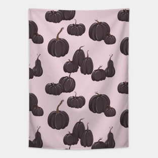 Black pumpkin Tapestry