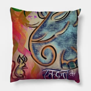 Ekdanta Ganesh Pillow