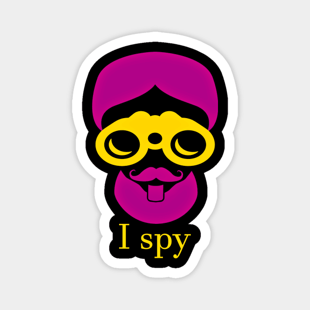 I spy Magnet by Sachabo