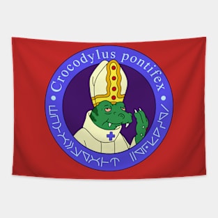 Crocodylus Pontifex Tapestry