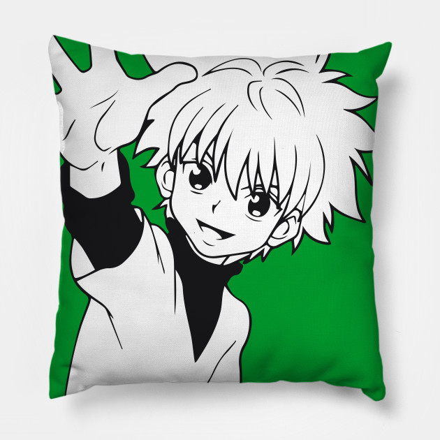 Hunter X Hunter Killua Zoldyck Hunter X Hunter Pillow Teepublic