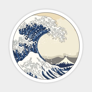 Vintage Great Wave Magnet