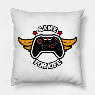 Gamer - Game For Life Pillow