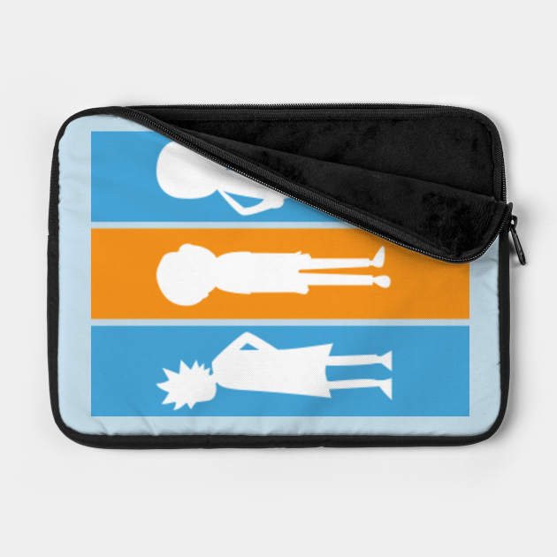 rick and morty laptop case