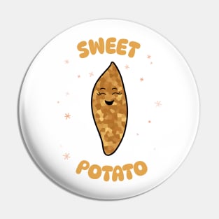 Funny Potato, Sweet Potato Pin
