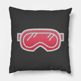 Cute Snow Goggles Pillow