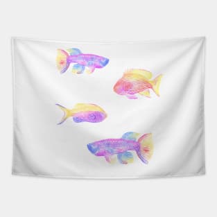 Dreamy Fishes Tapestry