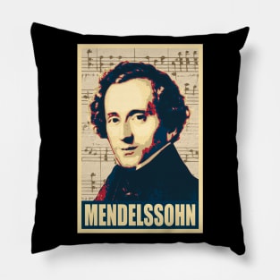 Felix Mendelssohn Pillow