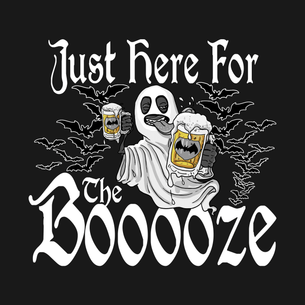Just Here For The Booze by Mudge