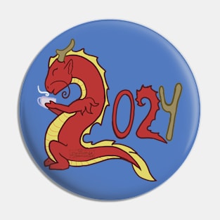 Year of the Dragon 2024 Pin