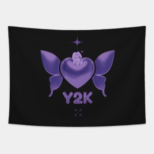 Y2k Aesthetic Artwork Tapestry