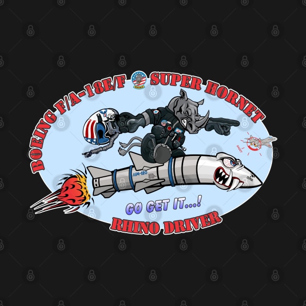 Rhino Nose Art Variation by MBK