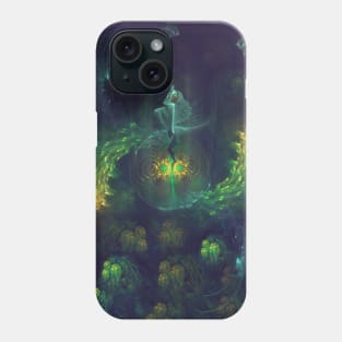 Emanate Fractal Visionary Art Manafold Art Phone Case