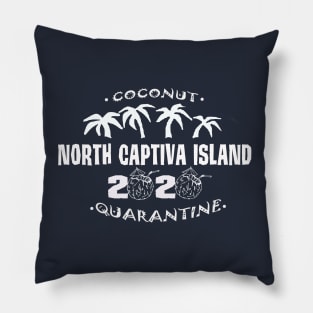 North Captiva - Coconut Quarantine Logo 2020 Pillow