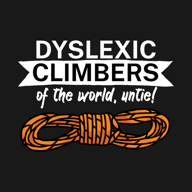 Dyslexic climbers of the world Untie by maxcode