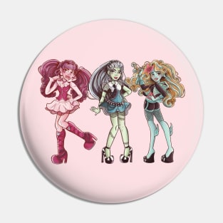 Monster girls Pin