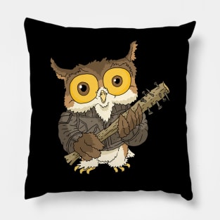 lil punk owl. Pillow