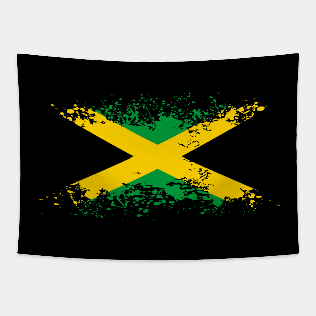 Jamaica Flag Tapestry by Michangi