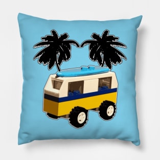 Brick Creations - Sunshine Surfer Camper Van Pillow