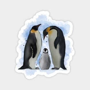 Penguin family Magnet