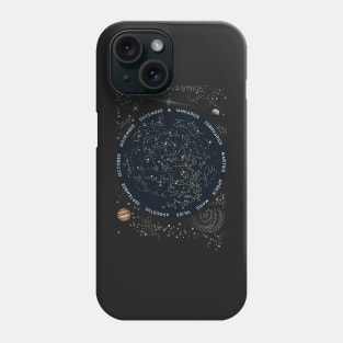Come with me to see the stars Phone Case