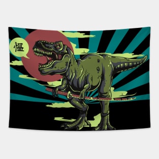 T.REX IS BACK- Dinosaur king Tapestry