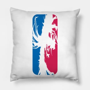 Nostalgink Basketball Association Pillow