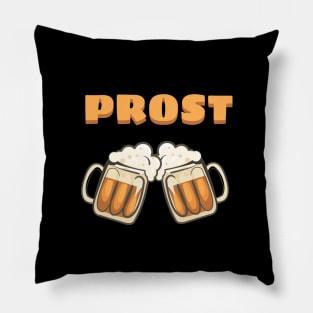 Prost Oktoberfest German Pillow