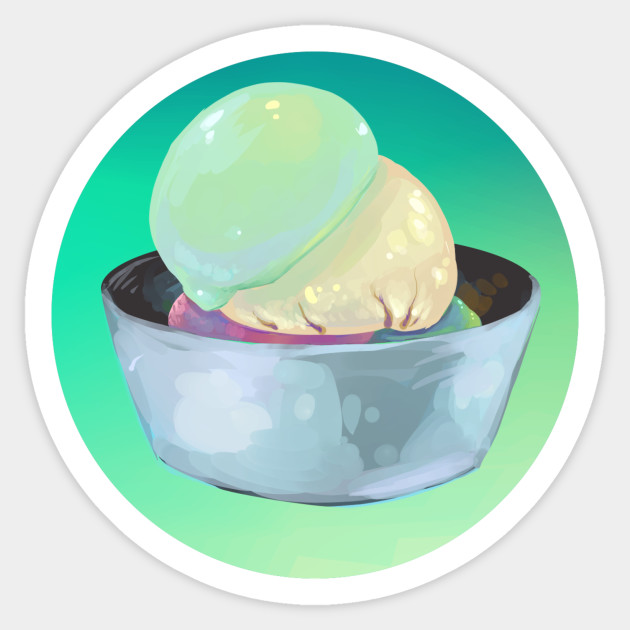 Mochi Ice Cream Ice Cream Sticker Teepublic