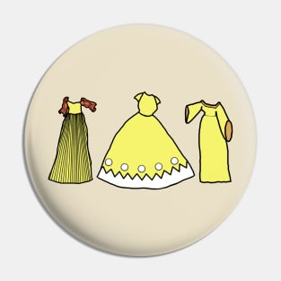 Vivid Yellow Ballgowns Pin