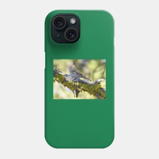 Wild birds, lark sparrow, wildlife, A Forest Gem Phone Case