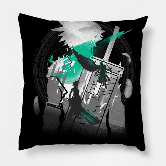 Ex Soldier of the VII v2 Pillow by plonkbeast